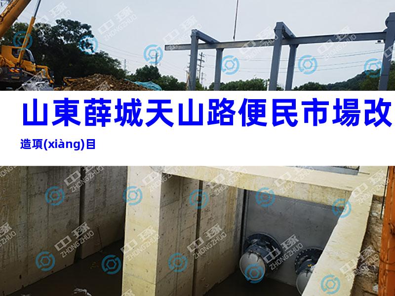 山東薛城天山路便民市場改造項(xiàng)目