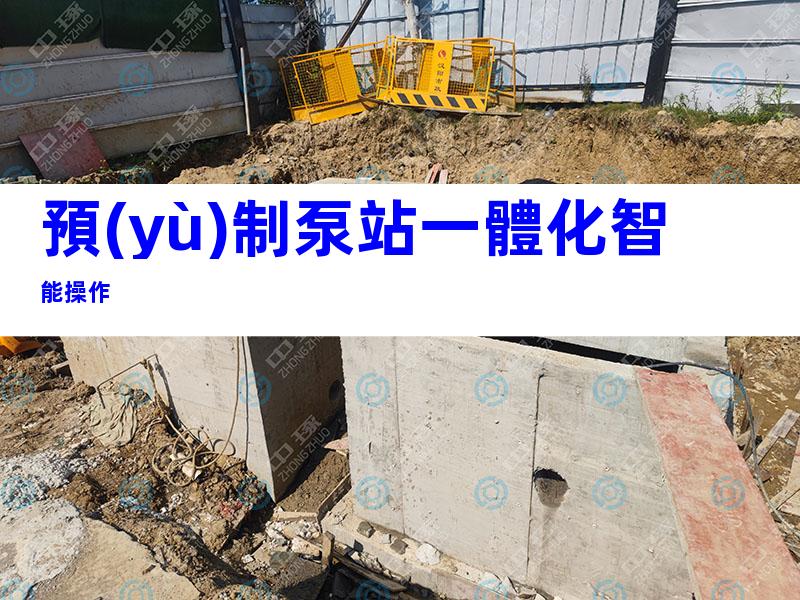 預(yù)制泵站一體化智能操作